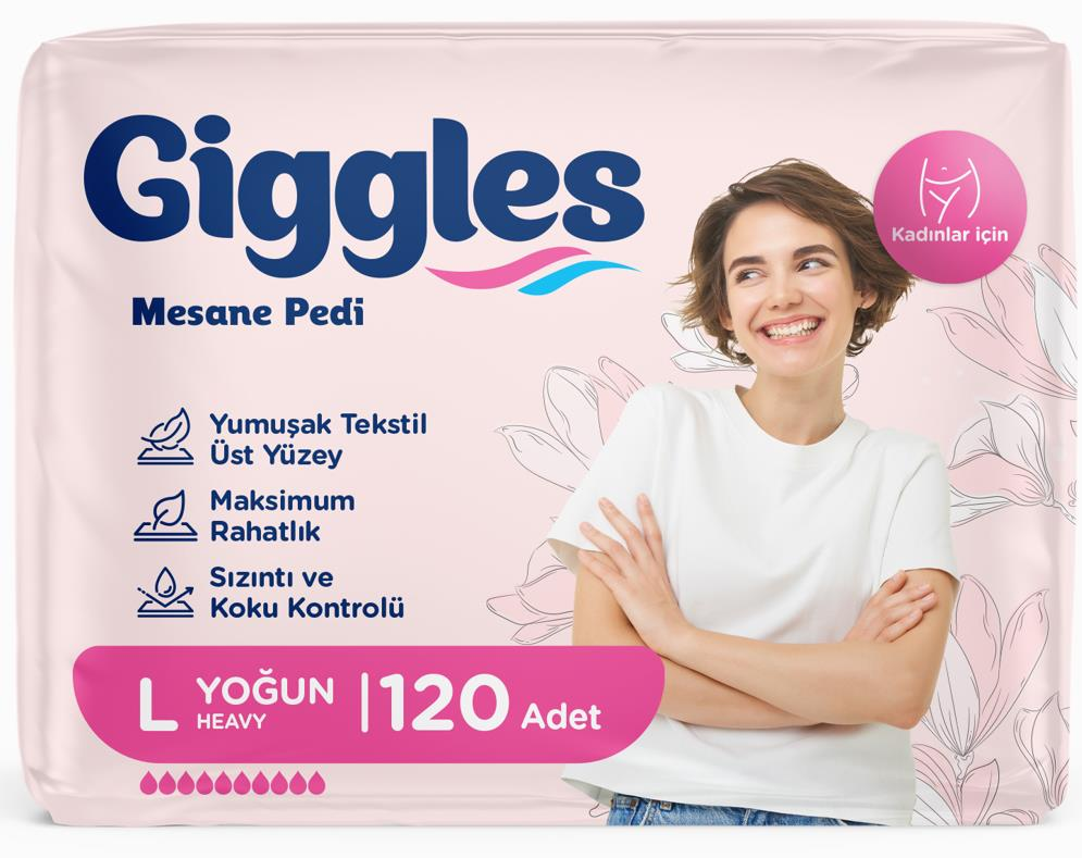 GİGGLES 10 LU KADIN MESANE EKO LARGE  YOĞUN