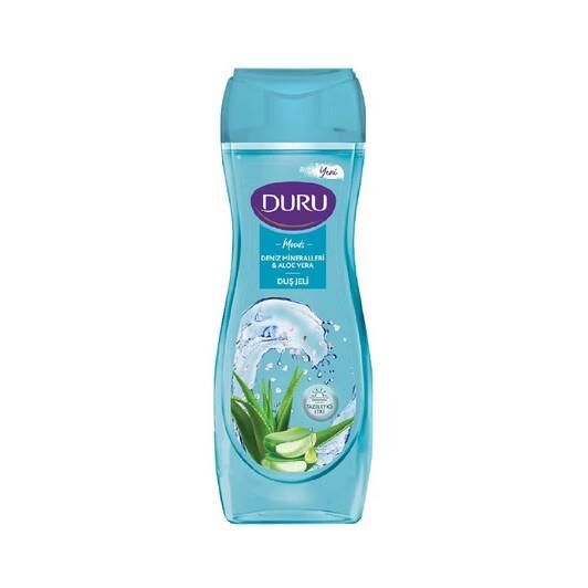 DURU 450 ML DUŞ JELİ DENİZ MİNERALİ&ALOVERA MOODS