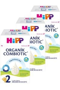 Hipp 2 Organik Devam Sütü Combiotic 800 gr X 3 Adet