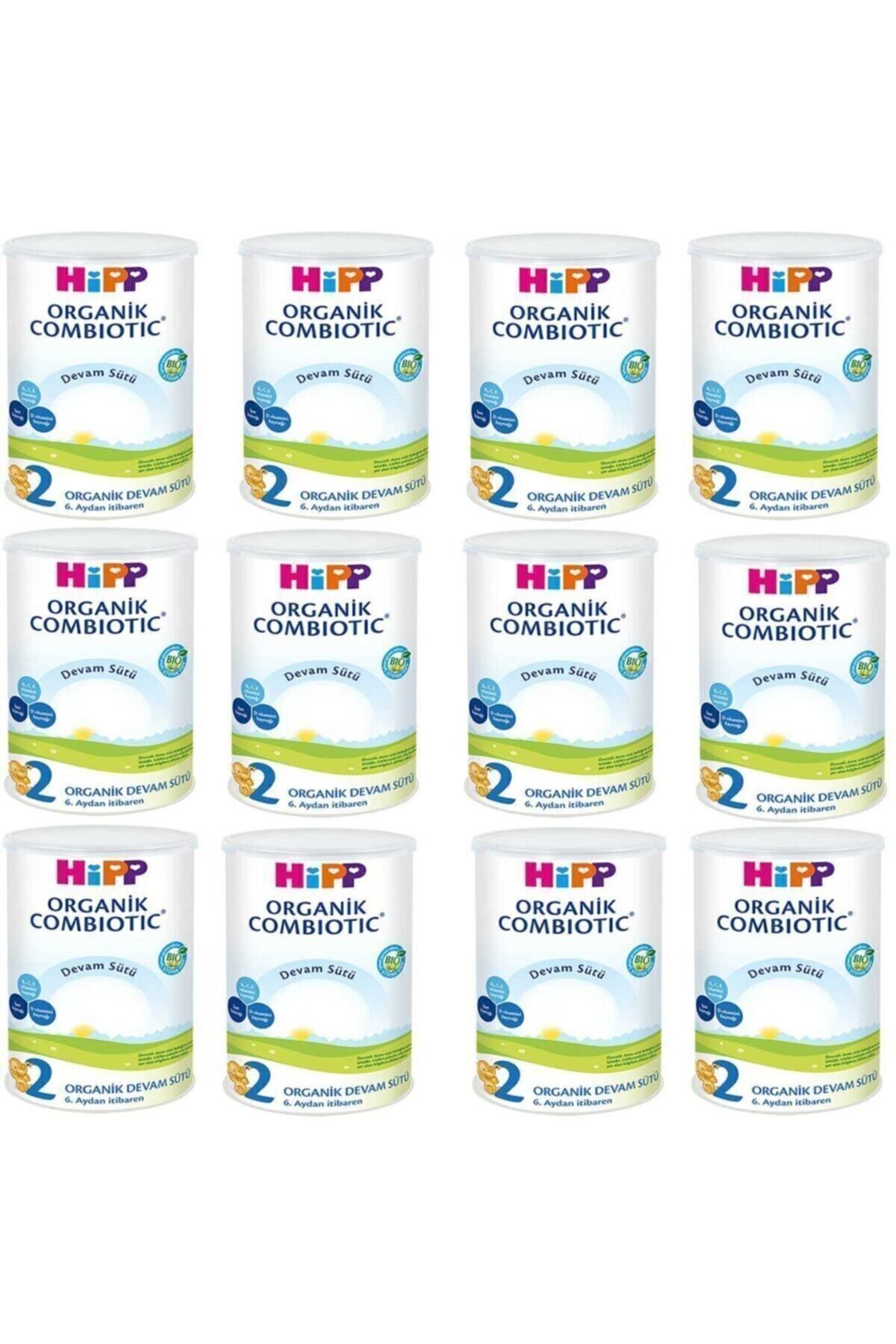 Hipp 2 Organik Combiotic Devam Sütü 350 Gr X 12 Adet