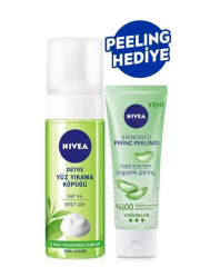 NIVEA YÜZ YIKAMA KÖPÜĞÜ+ARINDIRICI PİRİNÇ PEELİNG