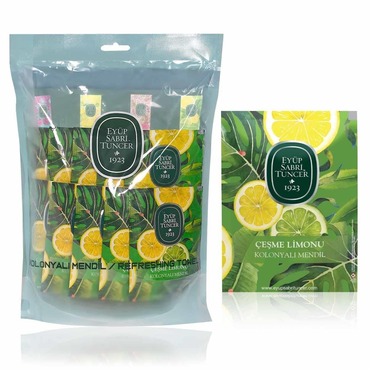 EYÜP SABRİ TUNCER KOLONYALI MENDİL 150 ÇEŞME LİMON