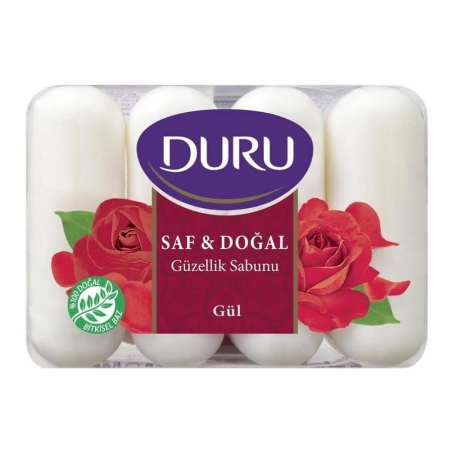 DURU 280 GR GÜZELLİK SABUNU SAF & DOĞAL GÜL