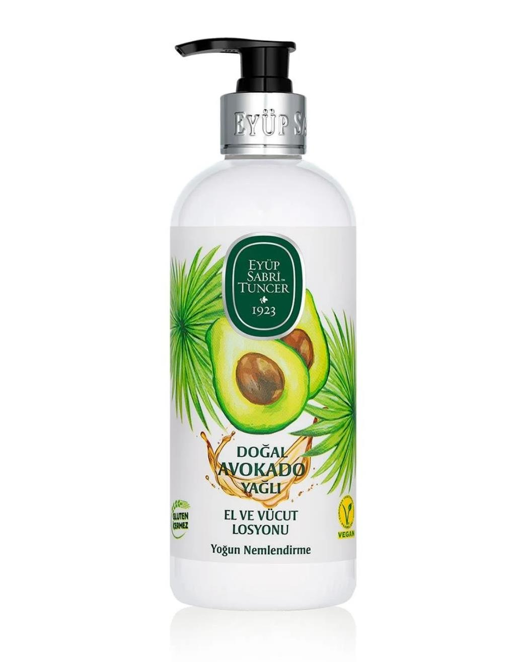 EYÜP SABRİ TUNCER 500 ML AVOKADO YAĞLI EL VÜCUT L.