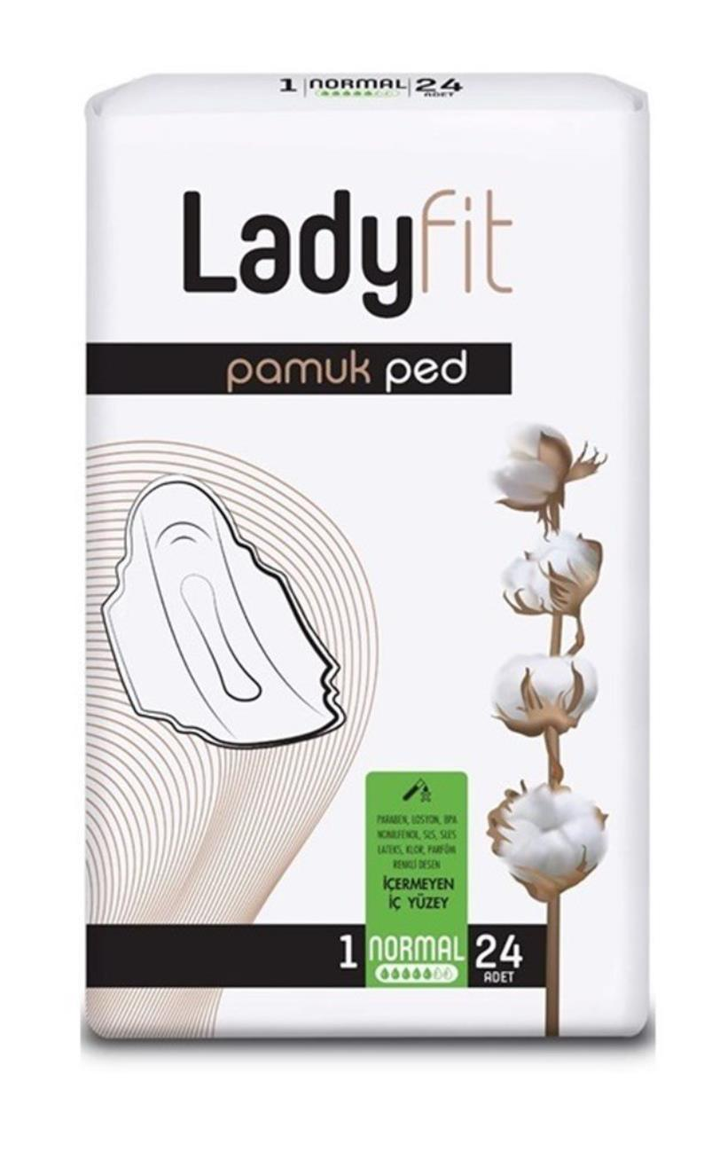 LADYFIT 24 LÜ PAMUK PED SÜPER NORMAL