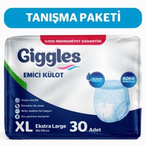 GİGGLES 30 LU HASTA BEZİ (KÜLOT BEZ) XL BEDEN