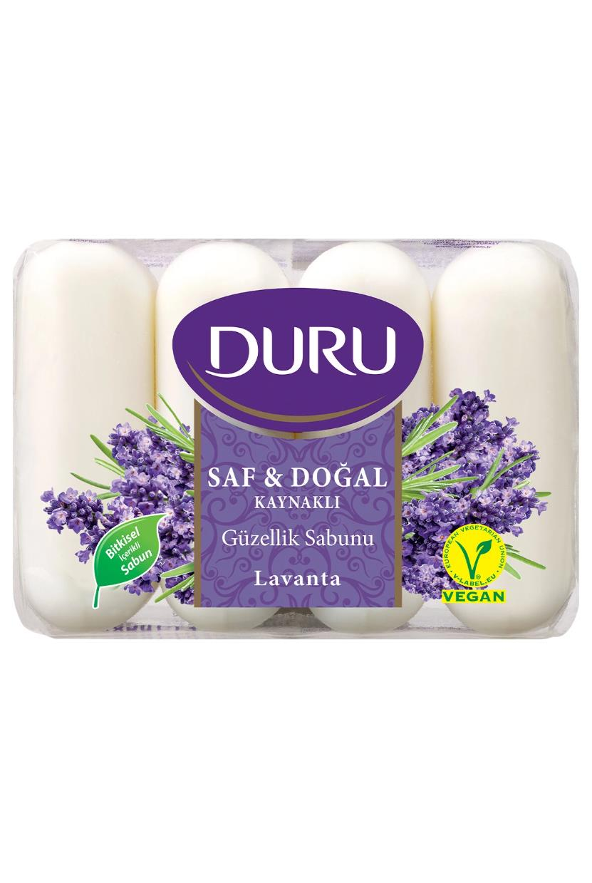 DURU 280 GR GÜZELİK SABUNU SAF VE DOĞAL LAVANTA