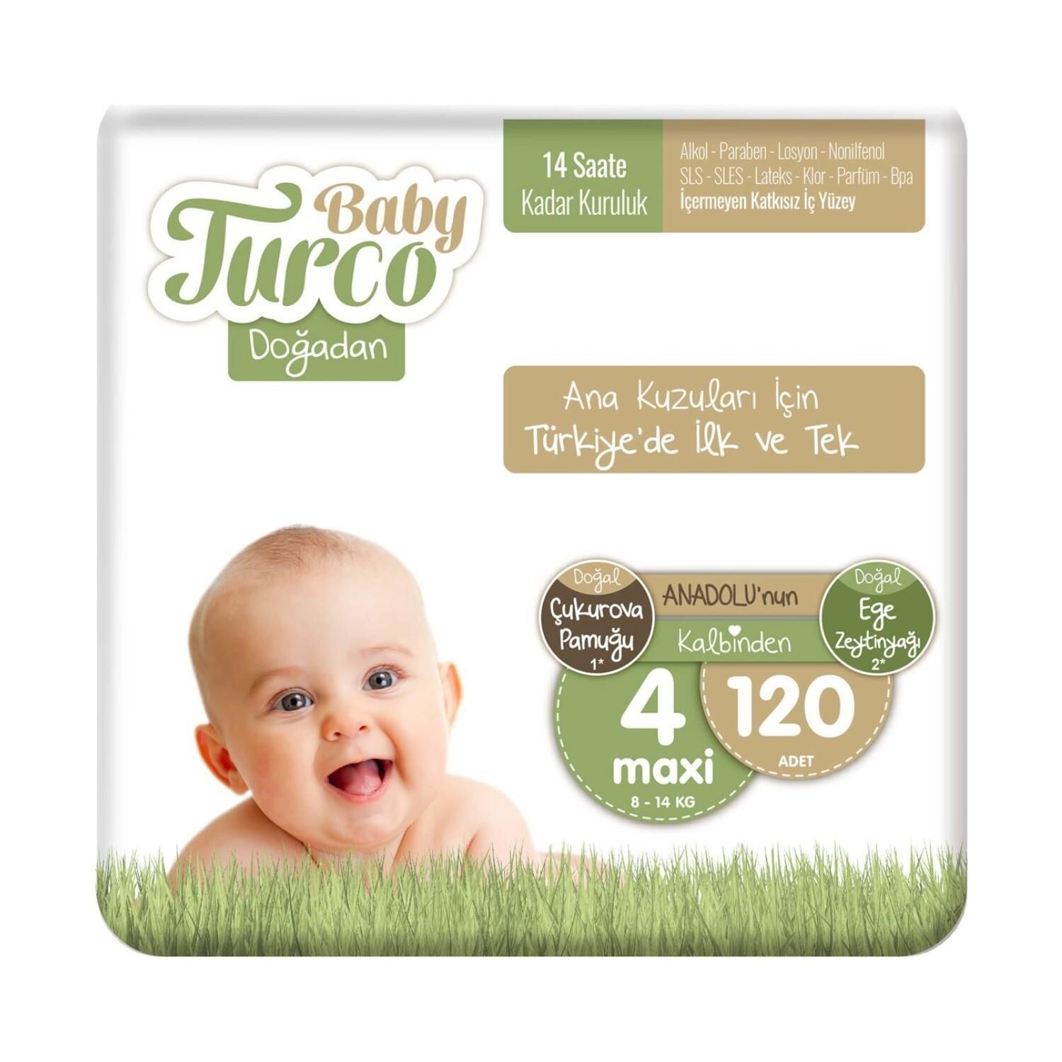 BABY TURCO DOĞADAN BONUS MAXİ 120 Lİ