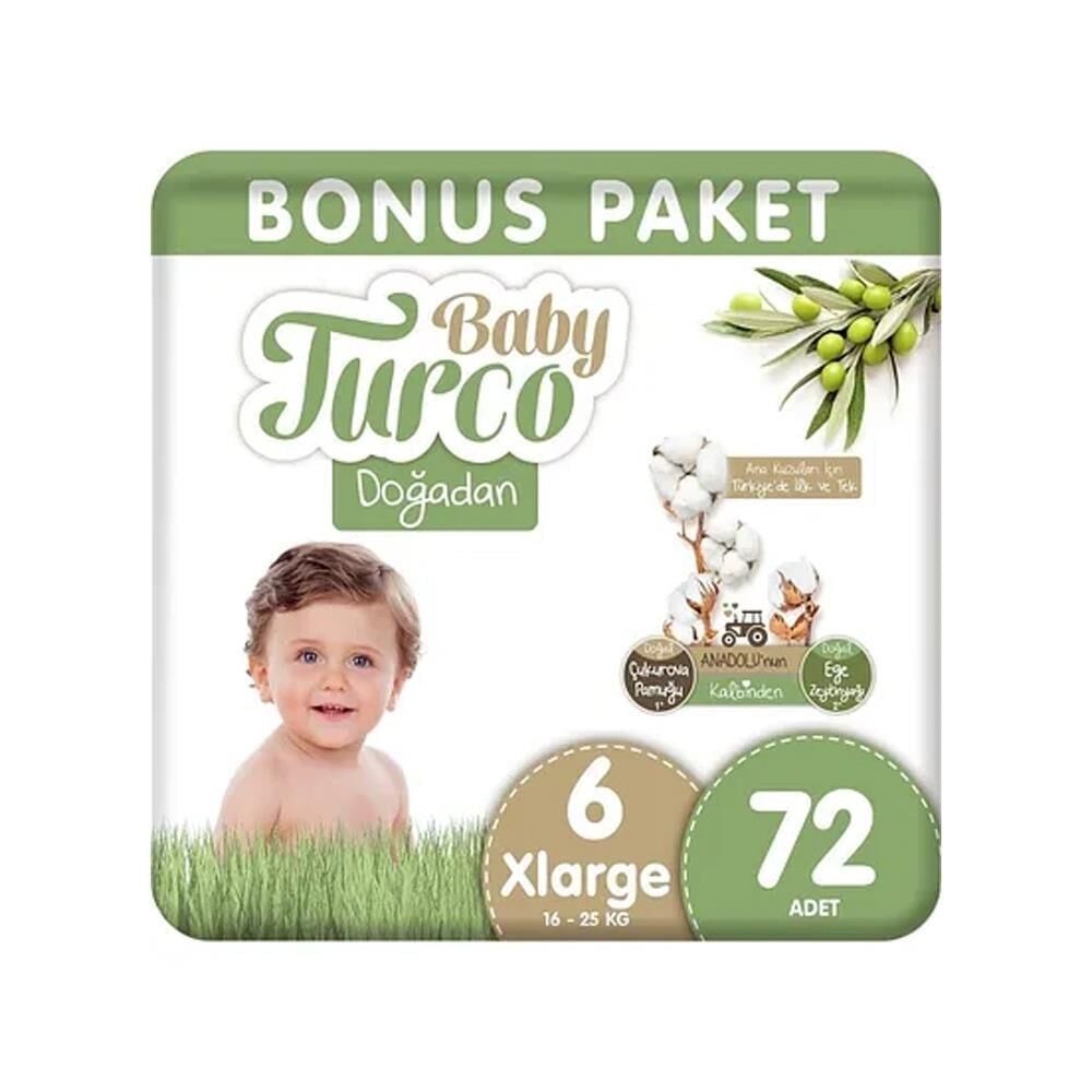 BABY TURCO DOĞADAN BONUS XL 72 Lİ